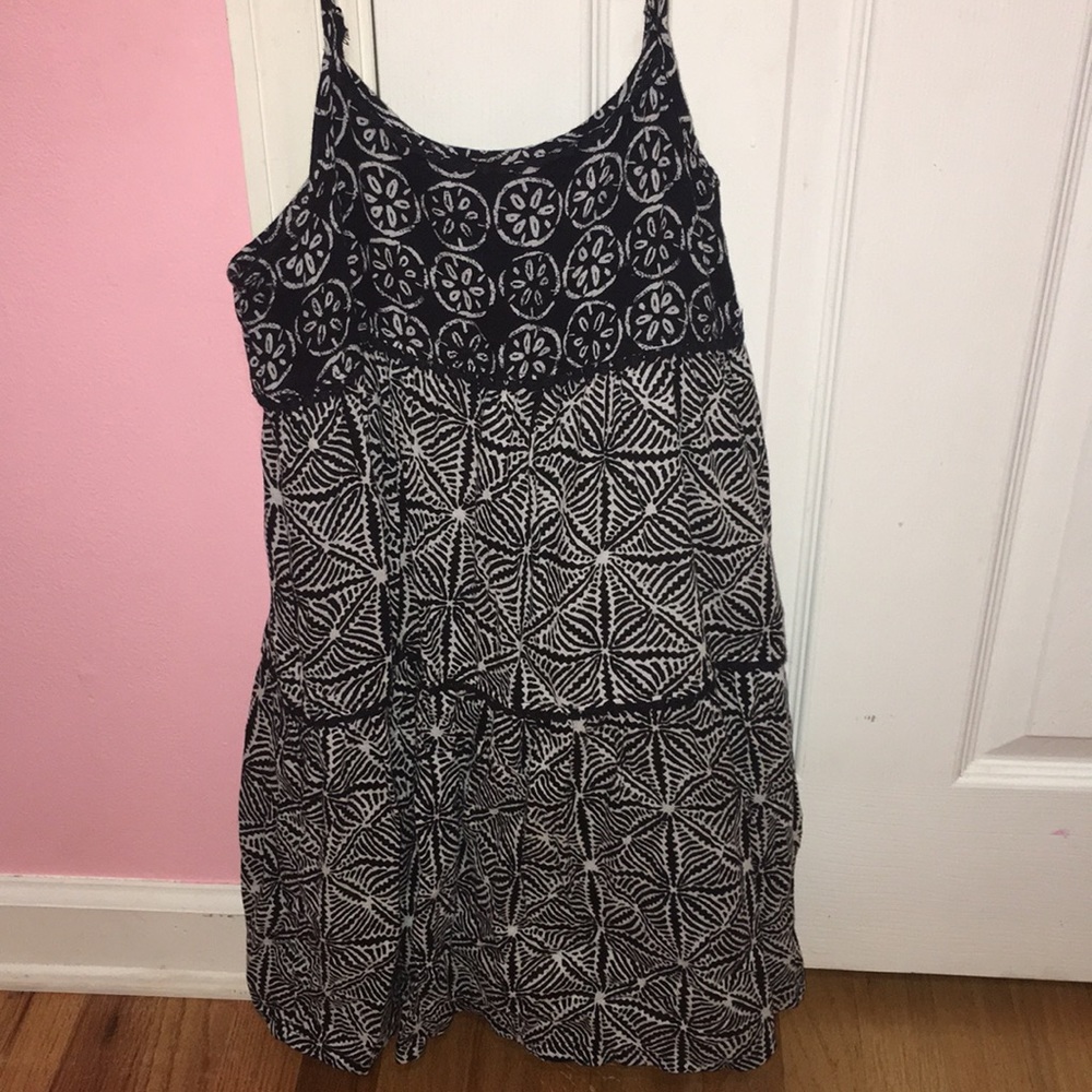 Black sun dress